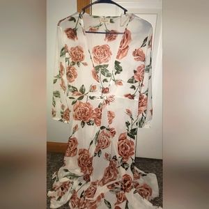 Ember flower cardigan, medium, floral